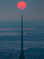Sunrise over Chrysler Spire