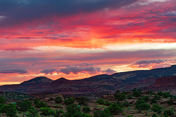 Capitol Reef Sunset